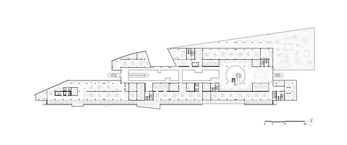 绿松石线办公中心概念设计丨乌克兰哈尔科夫丨Evgeniy Kolesnikov-22