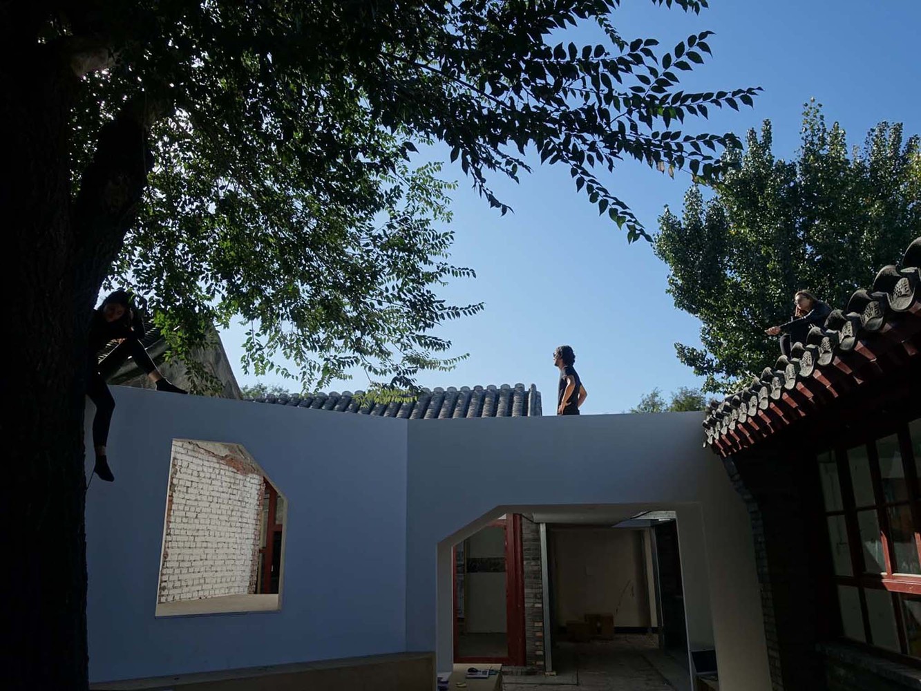 Courtyard Renovation at the White Pagoda Temple  Tsinghua University School of Architecture + maison h-58