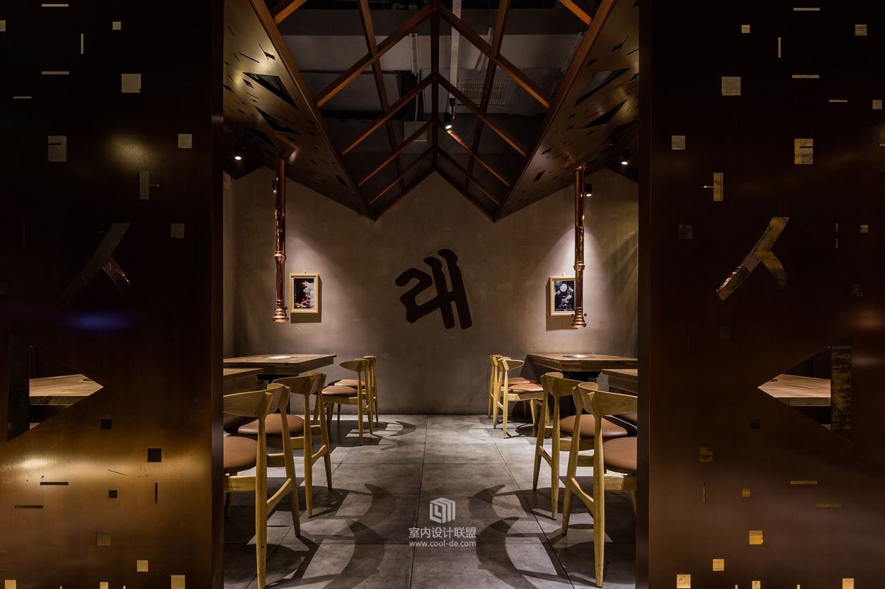 设谷装饰设计--喜来稀肉韩国烤肉餐厅-8