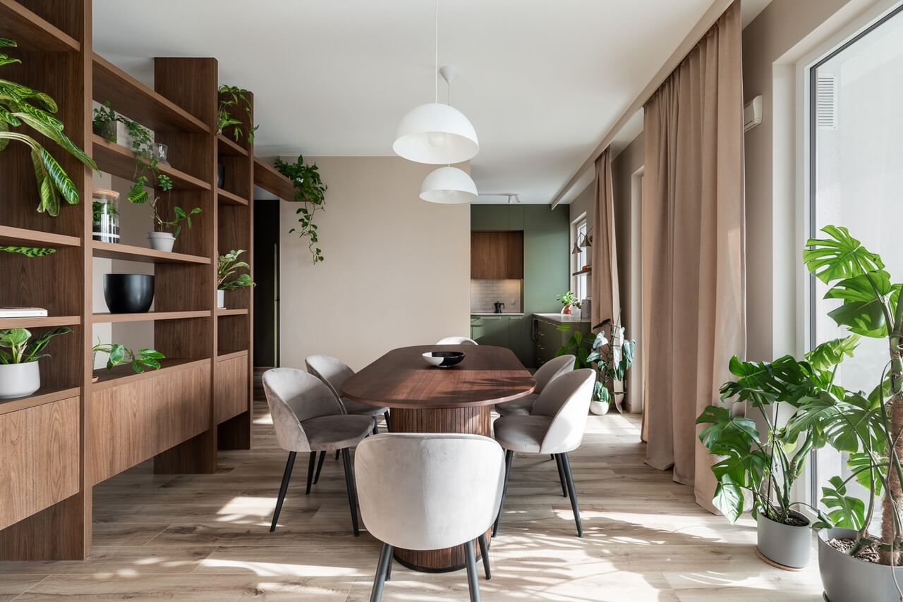 华沙100平受自然之美启发的公寓丨波兰华沙丨estimental工作室-8