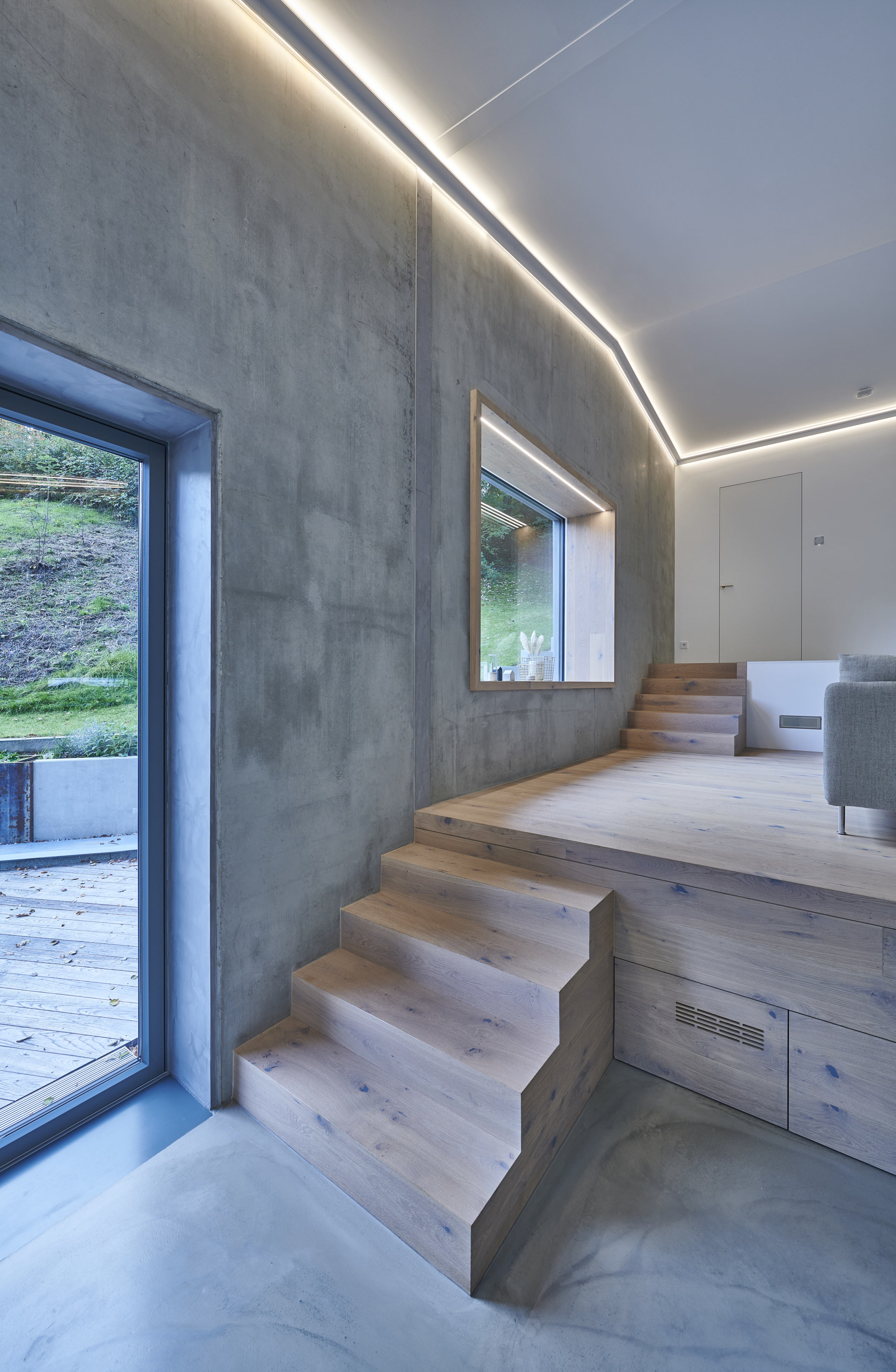 城堡山下的住宅与古橡树共生-22