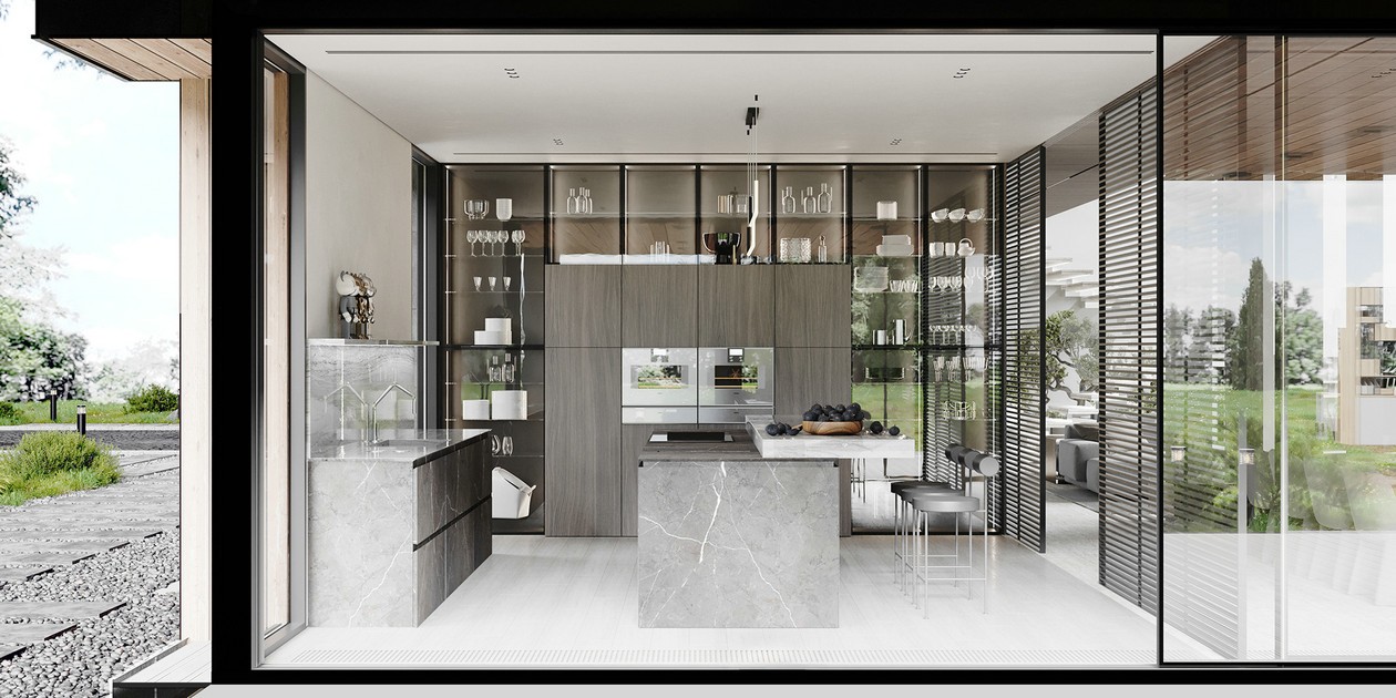 乌克兰简约风别墅设计 超有设计感-9