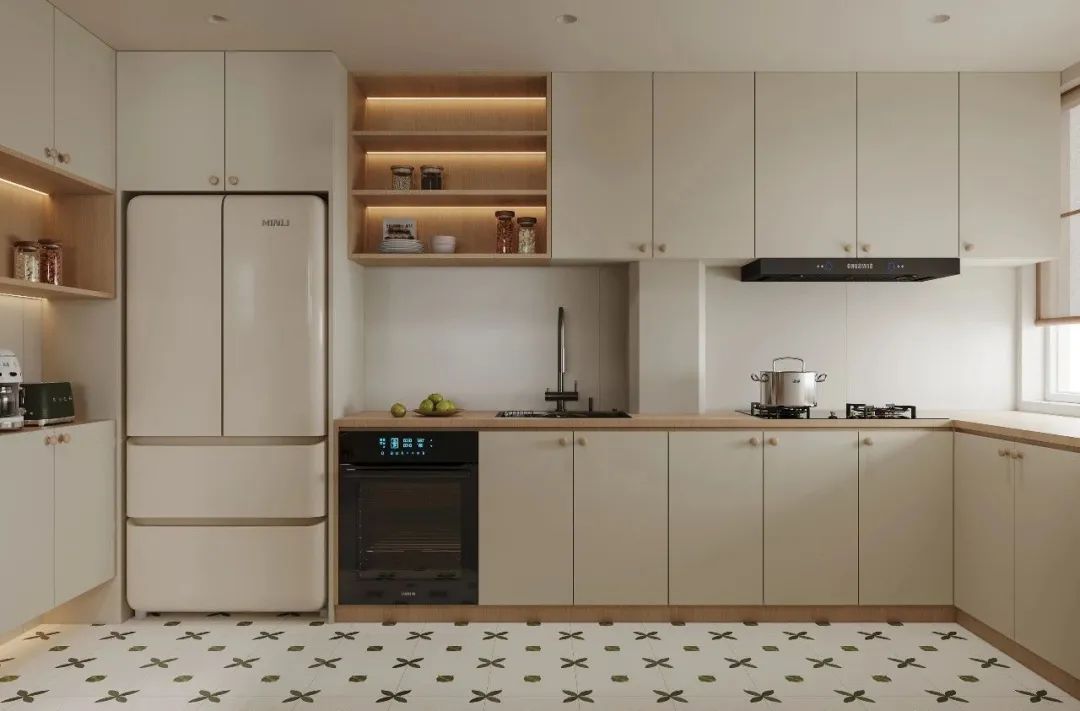 深圳如愿空间设计丨福田 · 益田村74㎡，每一寸空间都讲述着生活的故事-9