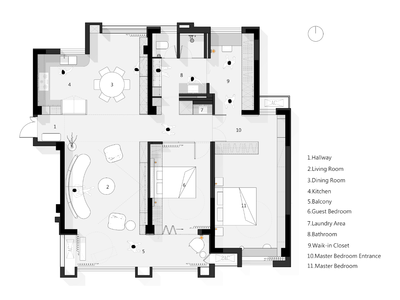 C HOUSE 时尚疗愈居丨中国黄石丨MUKA ARCHITECTS 木卡工作室-63