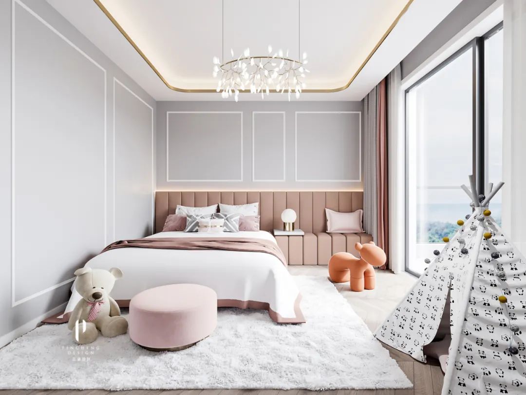 武汉品承设计 || 红莲湖度假别墅 || 现代轻奢-110