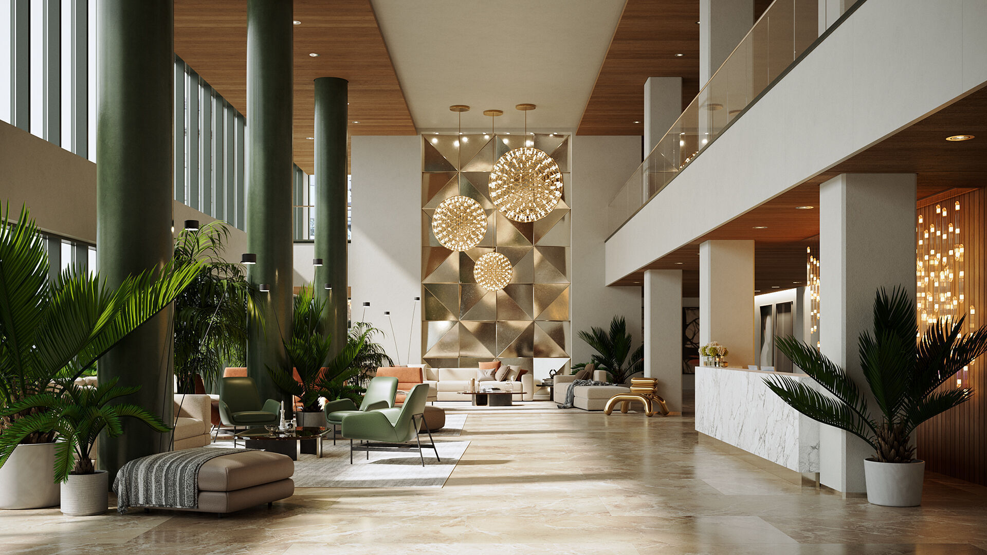 Hotel lobby furniture-0