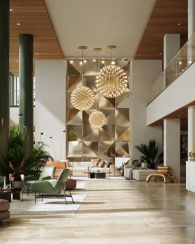 Hotel lobby furniture