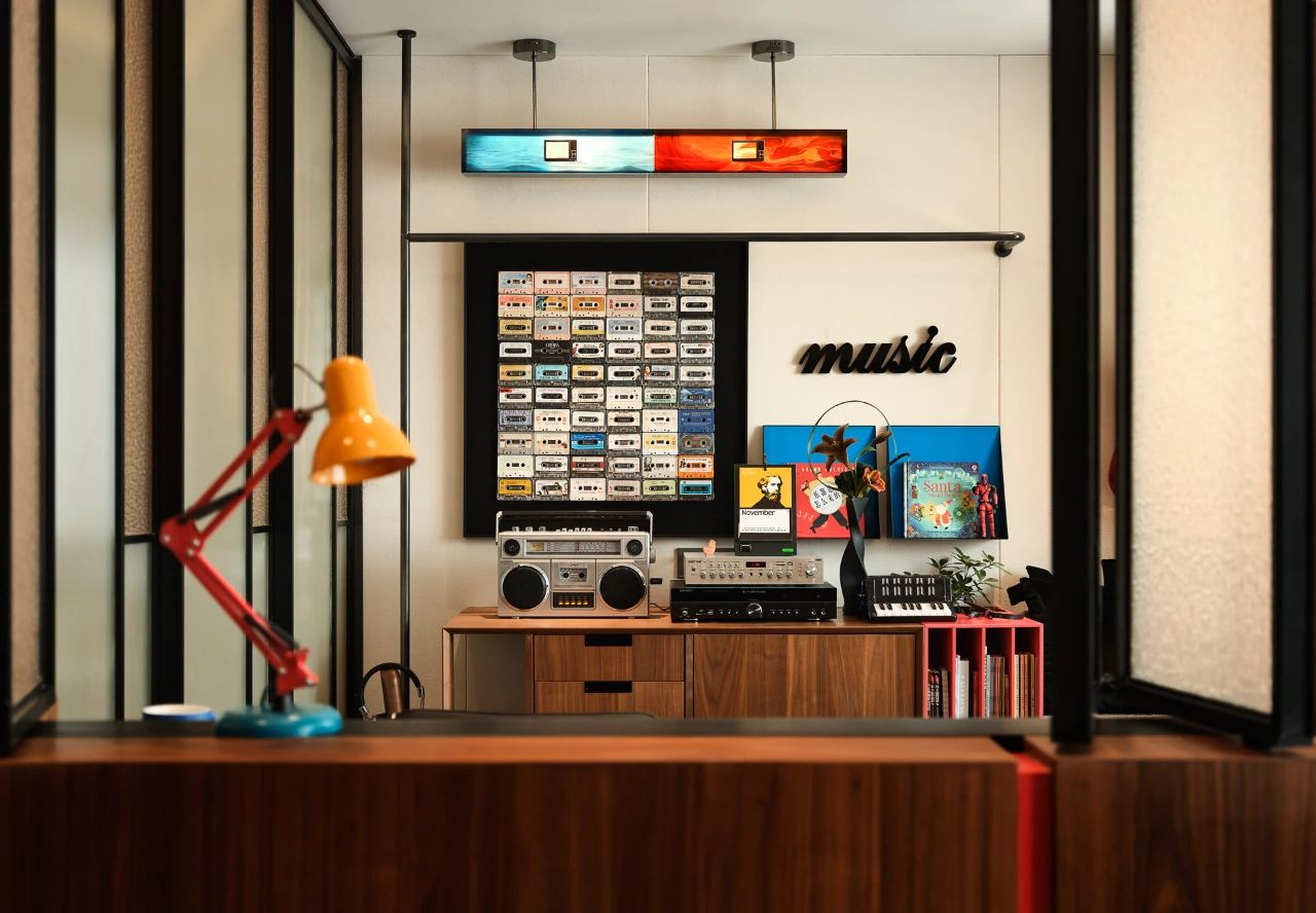 浙江趣味包豪斯 99㎡丨中国杭州丨岳蒙设计-11