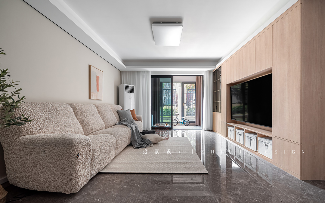 长沙·中海阅麓山142㎡现代原木风精装改造丨中国长沙丨拾素设计-41