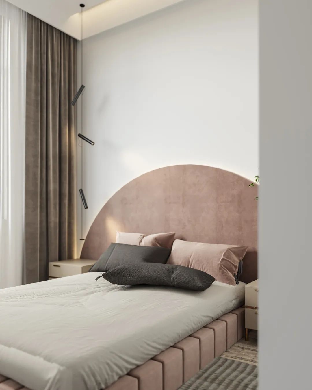 张楠楠·180平平层作品  现代极简-51