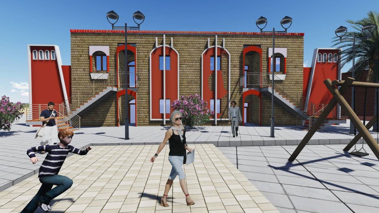 Redevelopment of the city entrance-10