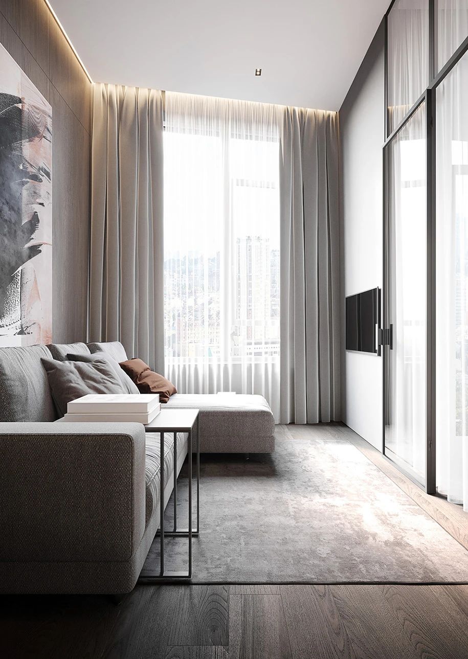 简约舒适小宅设计丨乌克兰丨Andriushchenko Alina-7