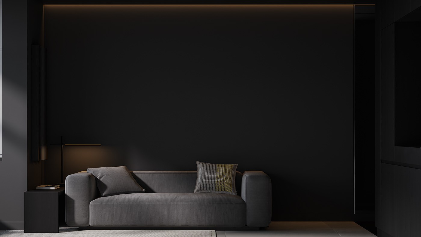 高级黑色系住宅设计 超酷-3