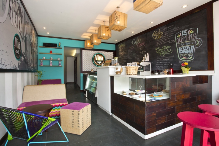 Viva咖啡馆室内设计丨哥斯达黎加圣何塞丨Esny Martin工作室-1