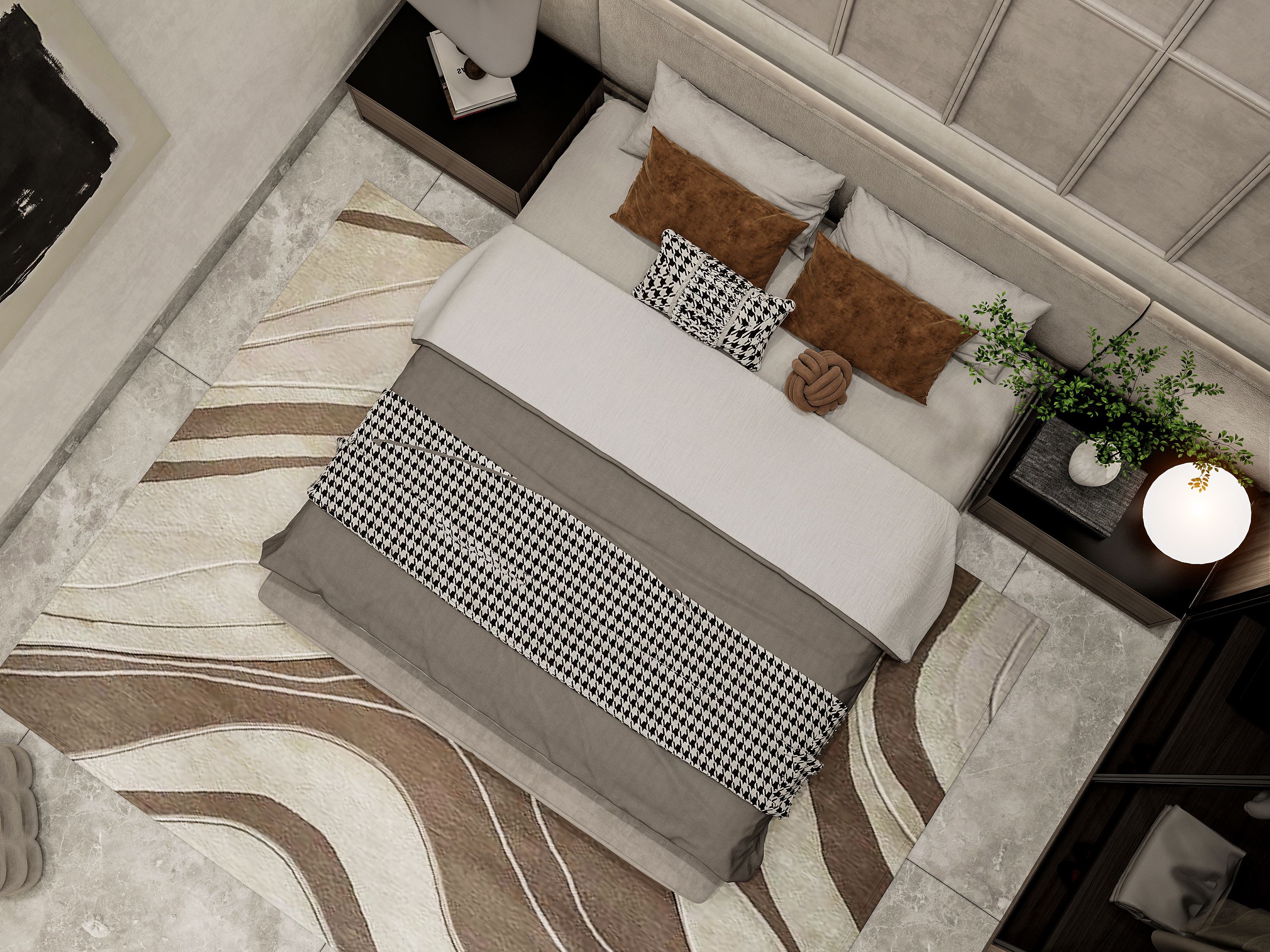 Bedroom design in Kuwait city-6