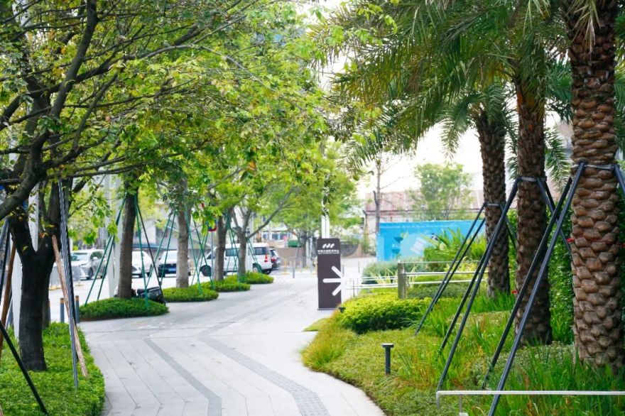 南山中集太子湾大成广场园林景观工程丨中国深圳-13