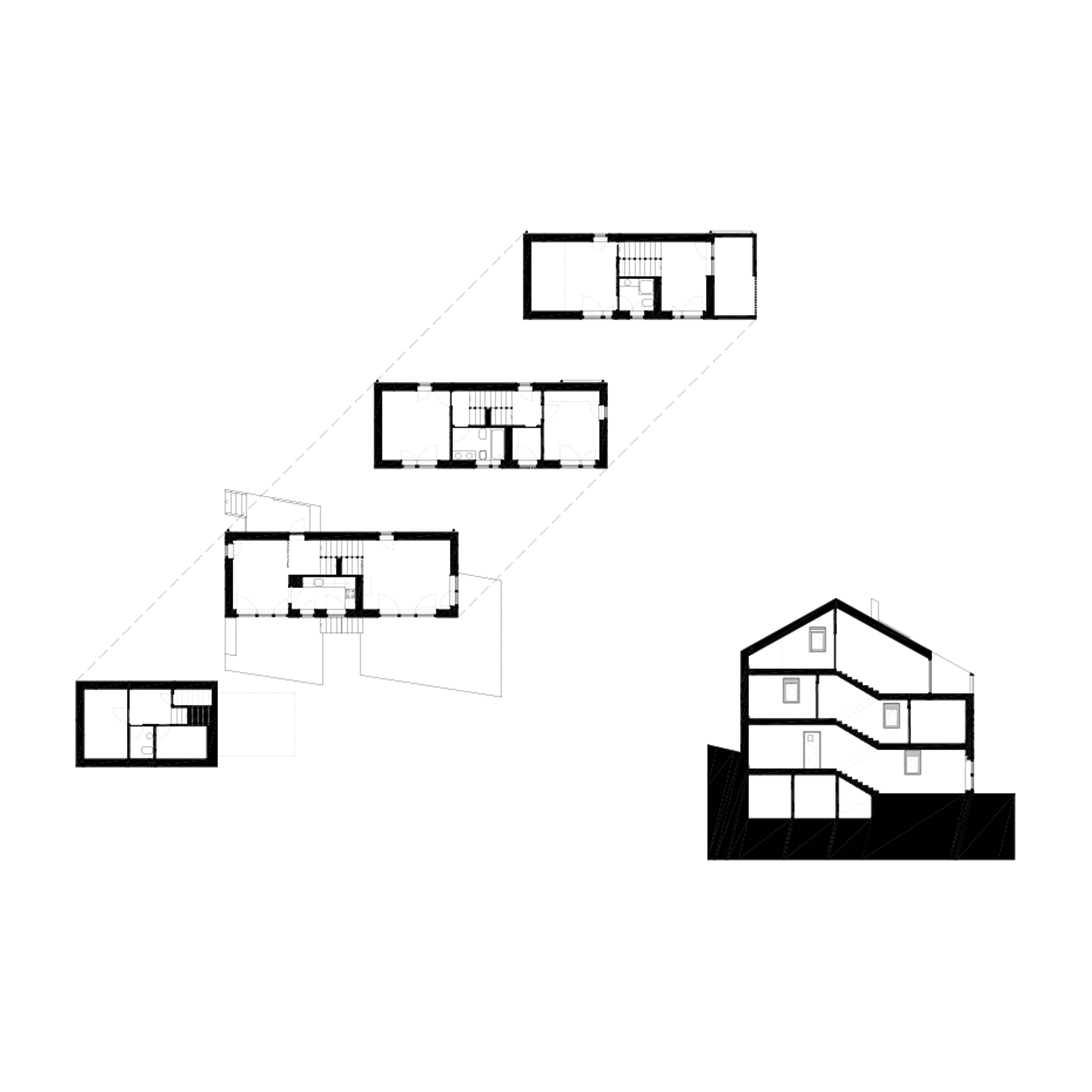 西班牙 CasaCUARTOYMITAD 别墅-25