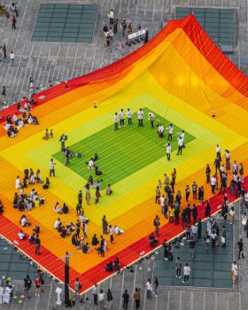 Mega Mat Installation Bangkok Design Week / MVRDV