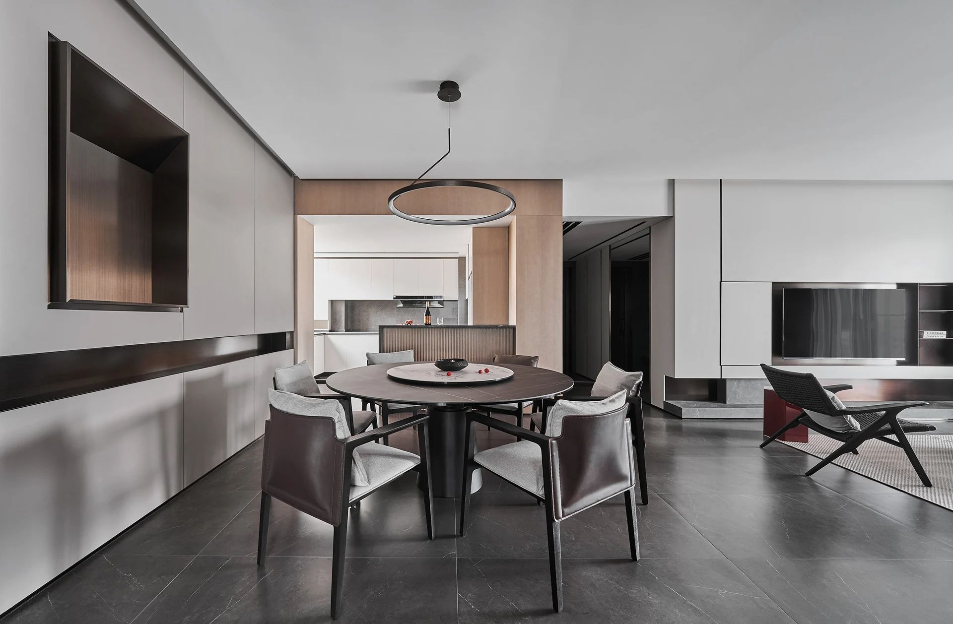 108㎡高级极简风 实景拍摄-7