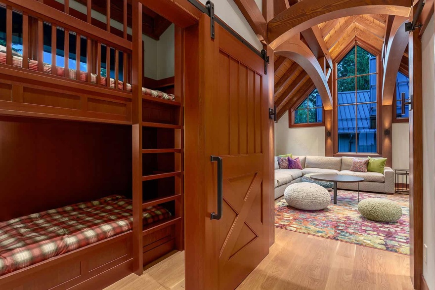 Modern timber frame home in Whistler designed for entertaining-22