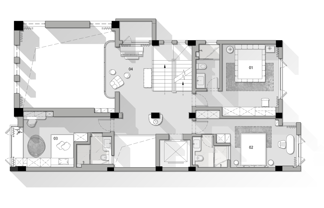 东方韵味 · 杰弗里·巴瓦式庭院设计的现代审美探索丨中国成都丨尚壹扬设计-86