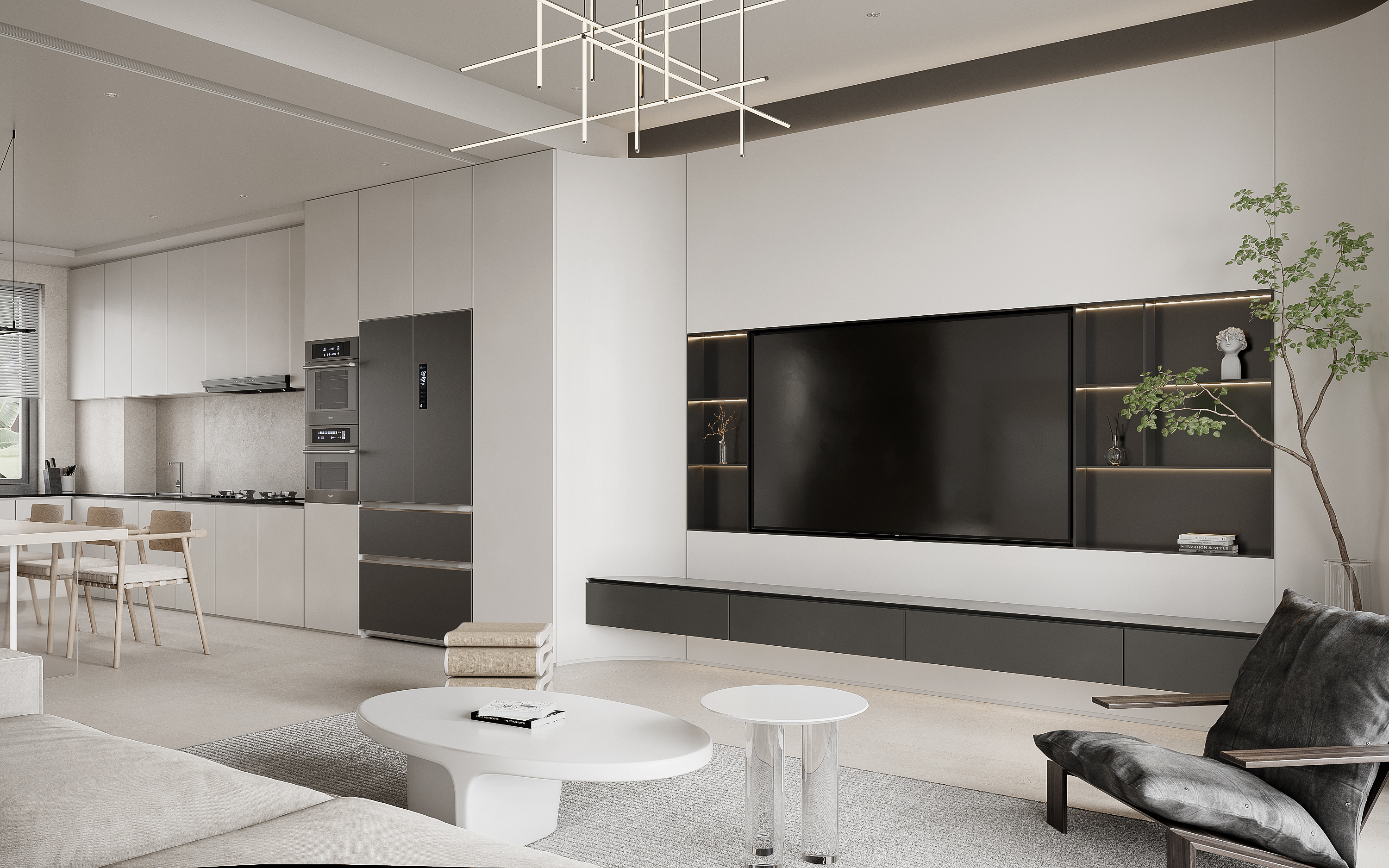 450m²静谧和谐的理想家丨中国长沙丨周笙笙全案设计工作室-14