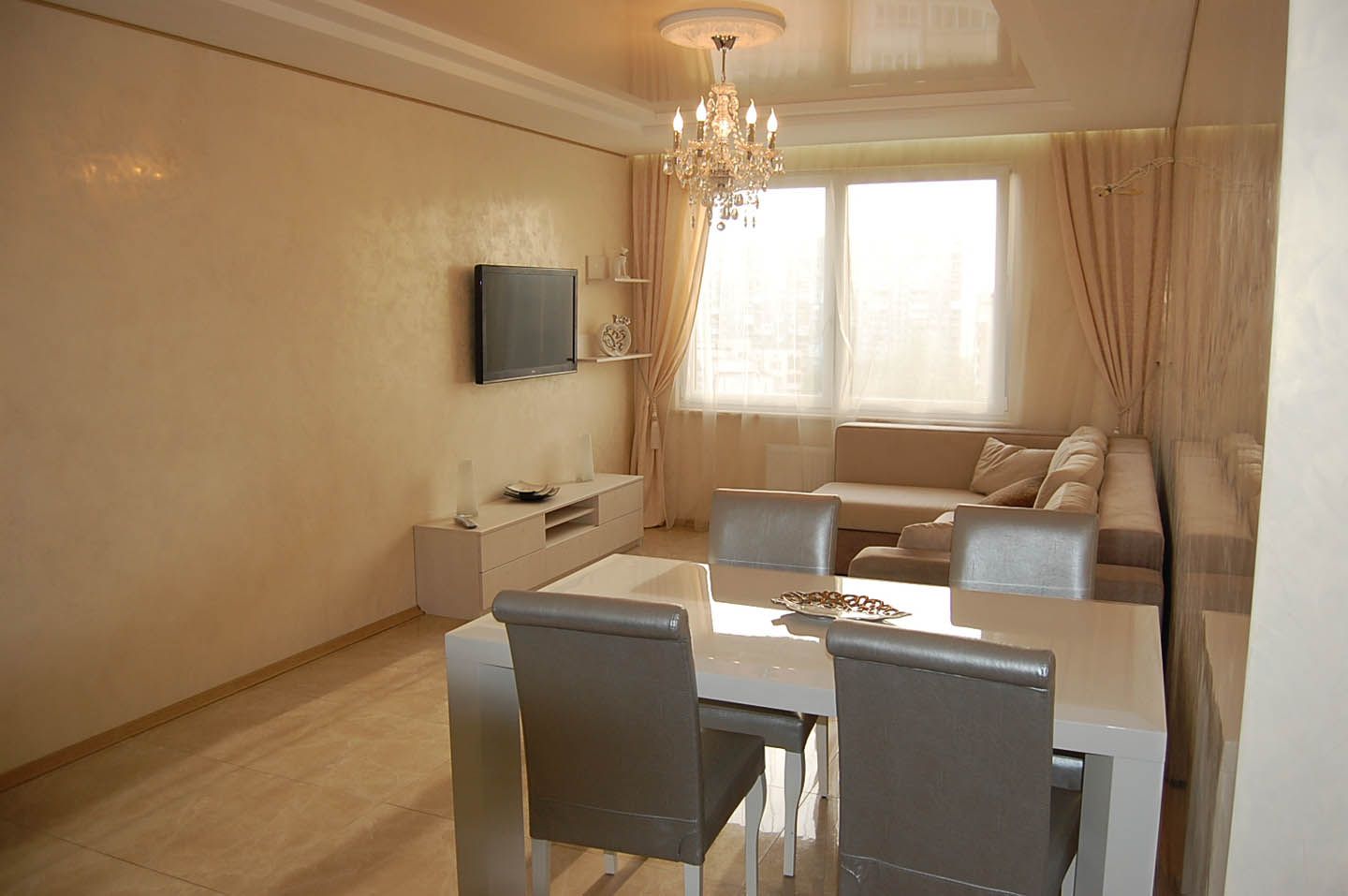 派克大街米色公寓丨UkraineKyiv丨SKS-14