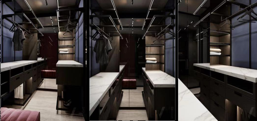 复古色调公寓设计丨意大利室内设计师 Valeria Mahu-19