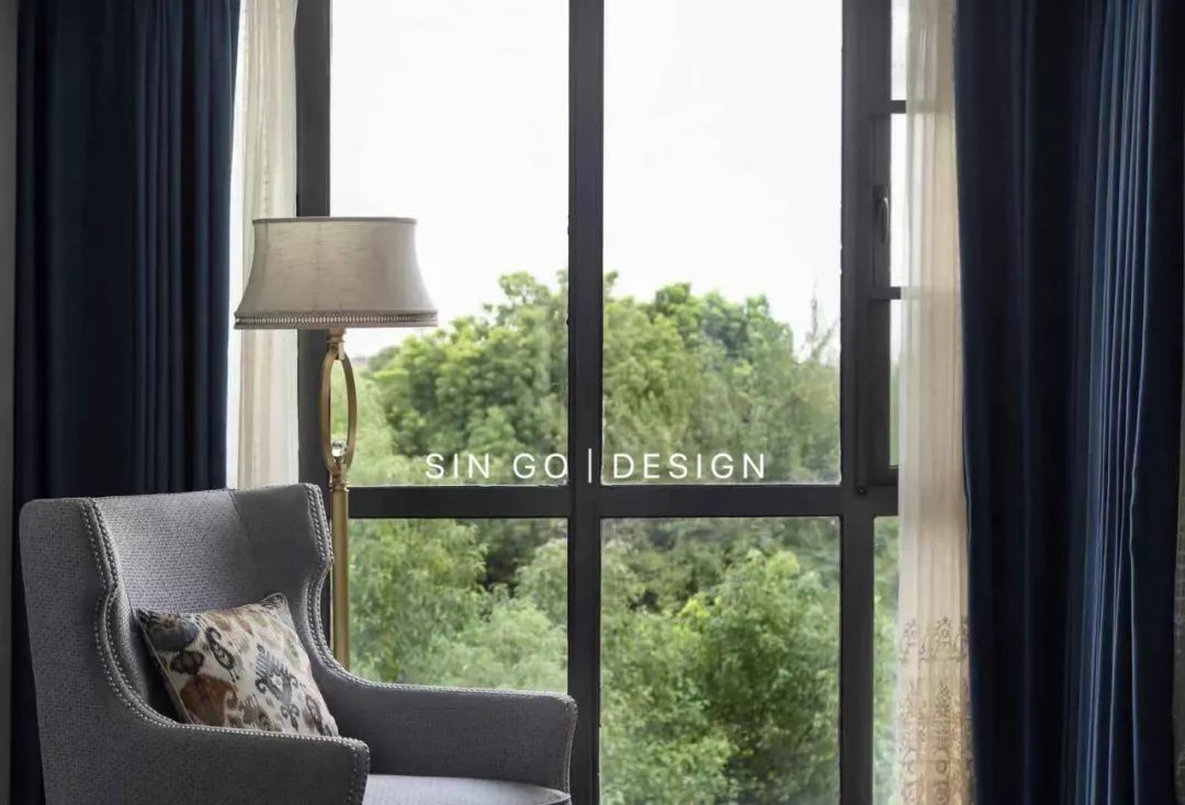 湖畔御园美式联排别墅设计丨星杰-36