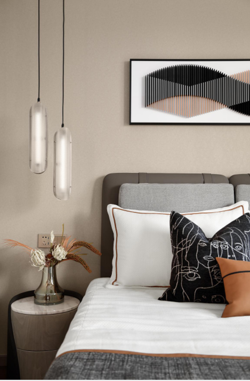 肇庆世茂滨江壹号样板间设计 | 空谷茗悠，知味赏韵-104