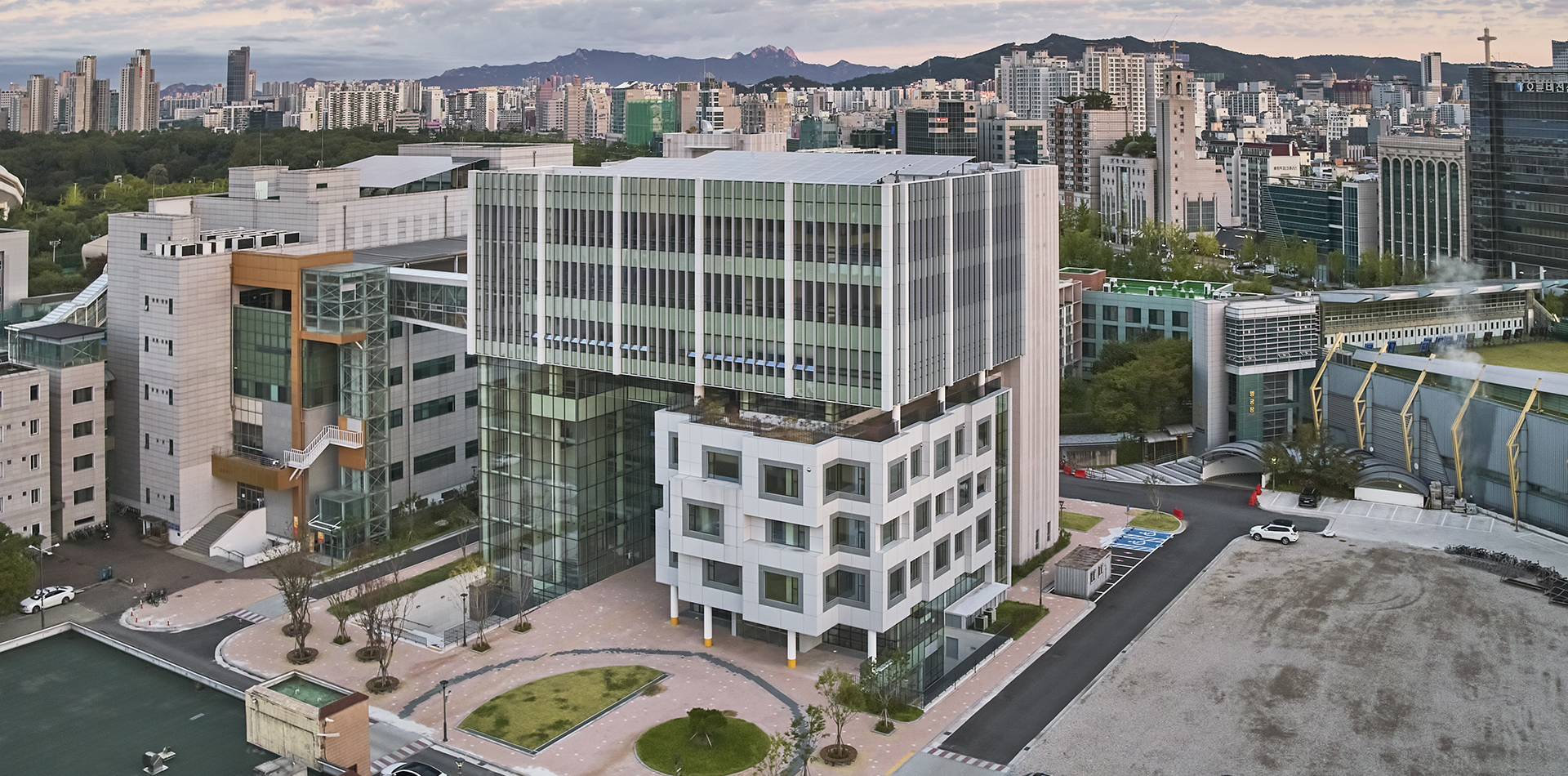 韩国体育大学图书馆丨韩国首尔丨D&B建筑师事务所-1