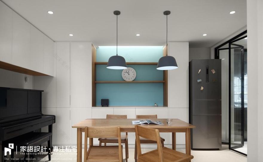 广州家语设计丨平层撷光而居 | 温暖简约,功能齐全-7