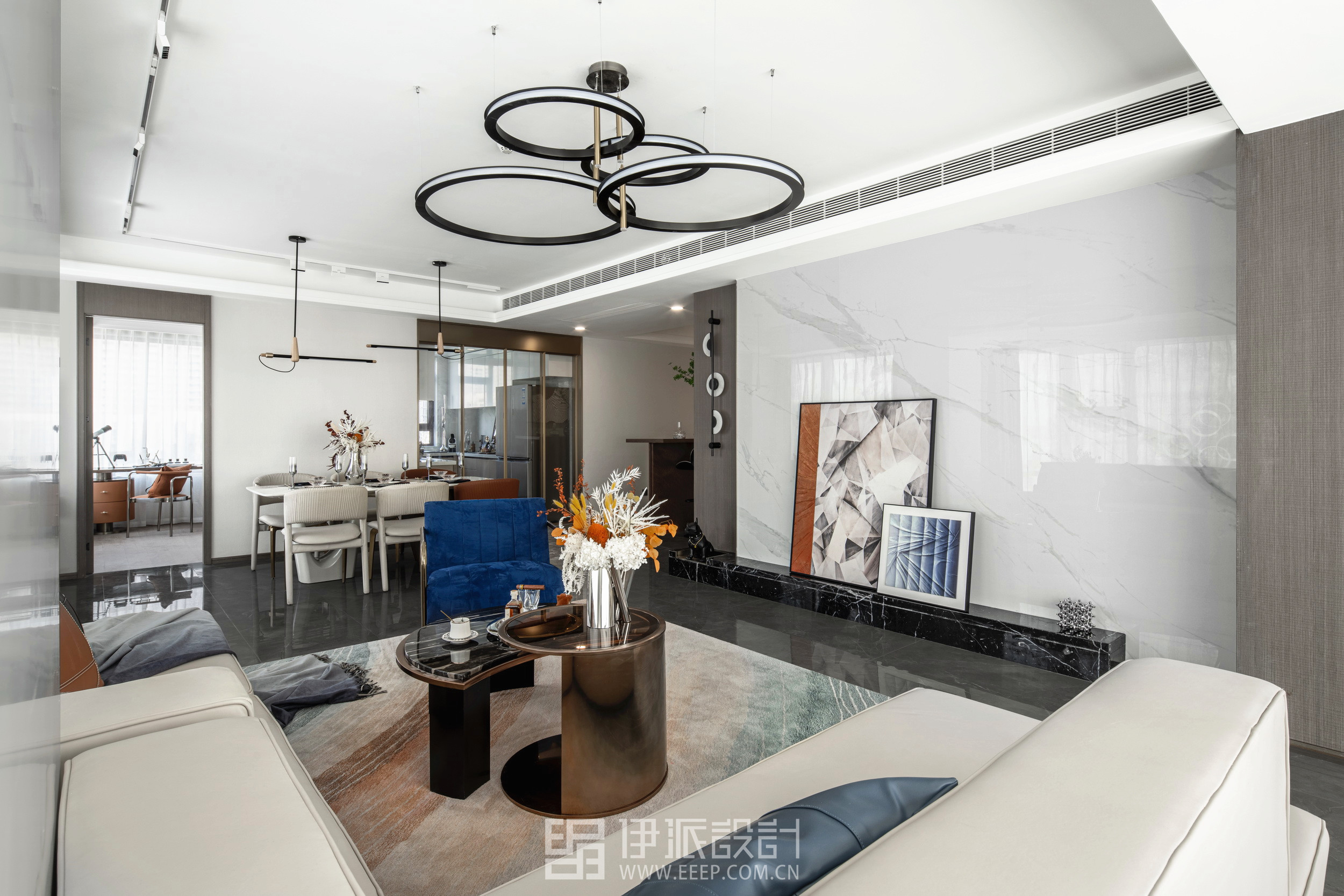 山东中央云璟项目高层样板间软装设计丨中国临沂丨深圳市伊派室内设计有限公司-37