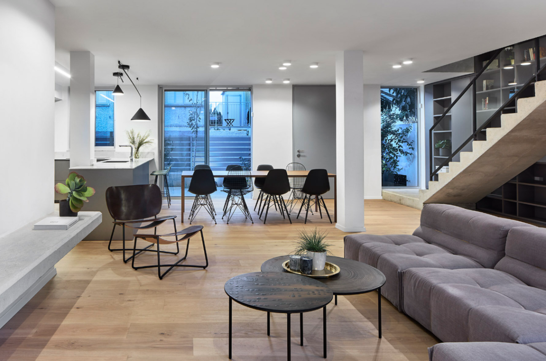 以色列简约住宅的宽敞魅力-4