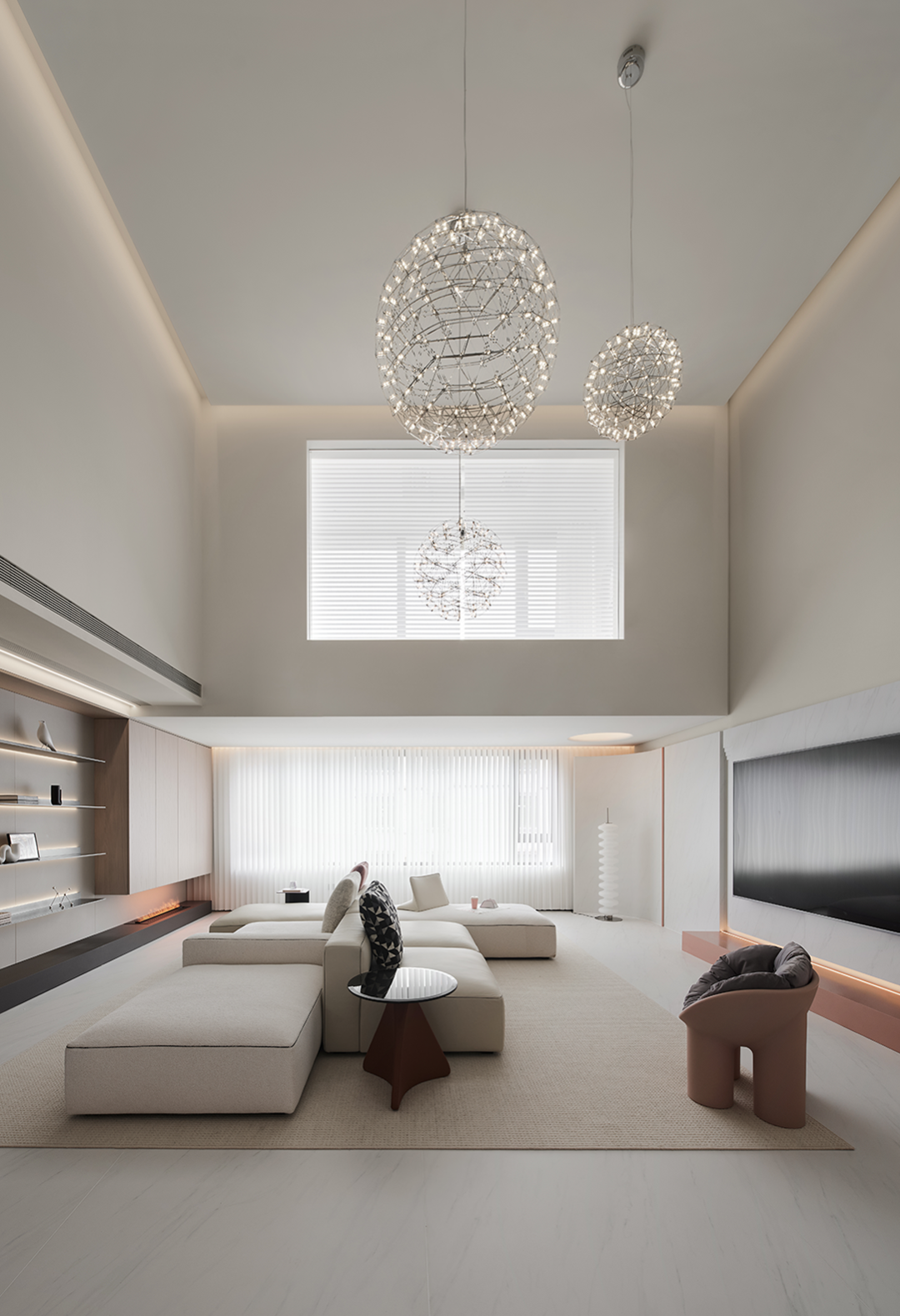 连云港同科汇丰国际 270㎡住宅丨中国连云港丨刘柱设计事务所-0