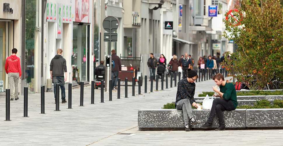 比利时 Stationsstraat 街道景观设计-14