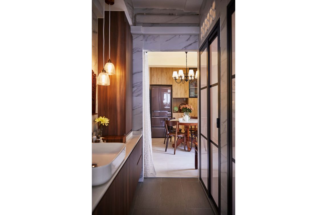 Moh Guan Terrace现代东方风住宅室内设计丨新加坡丨The Interior Lab,设计师 Vincent Wang-46