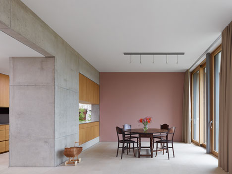 Stuttgart house by (se)arch with shingle-clad walls and an art gallery-14