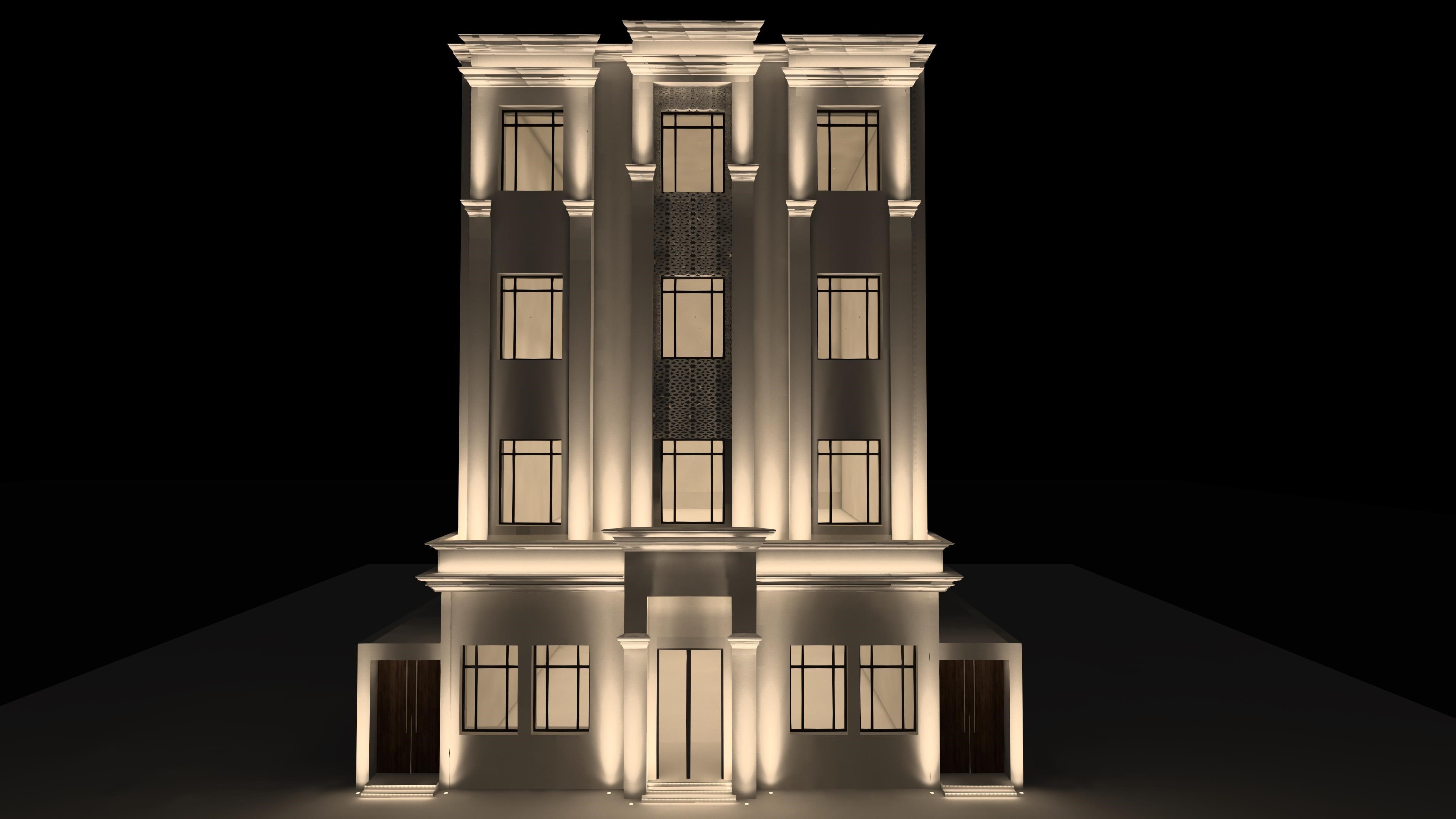 MJBL ALZM 科威特建筑照明设计-5