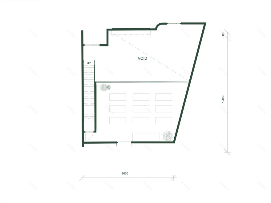 Industrial Complex | 3D Sectional Plans-26