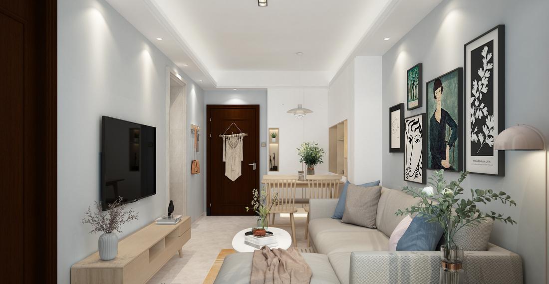 广州市祈福缤纷汇 55㎡甘小姐宅设计-6