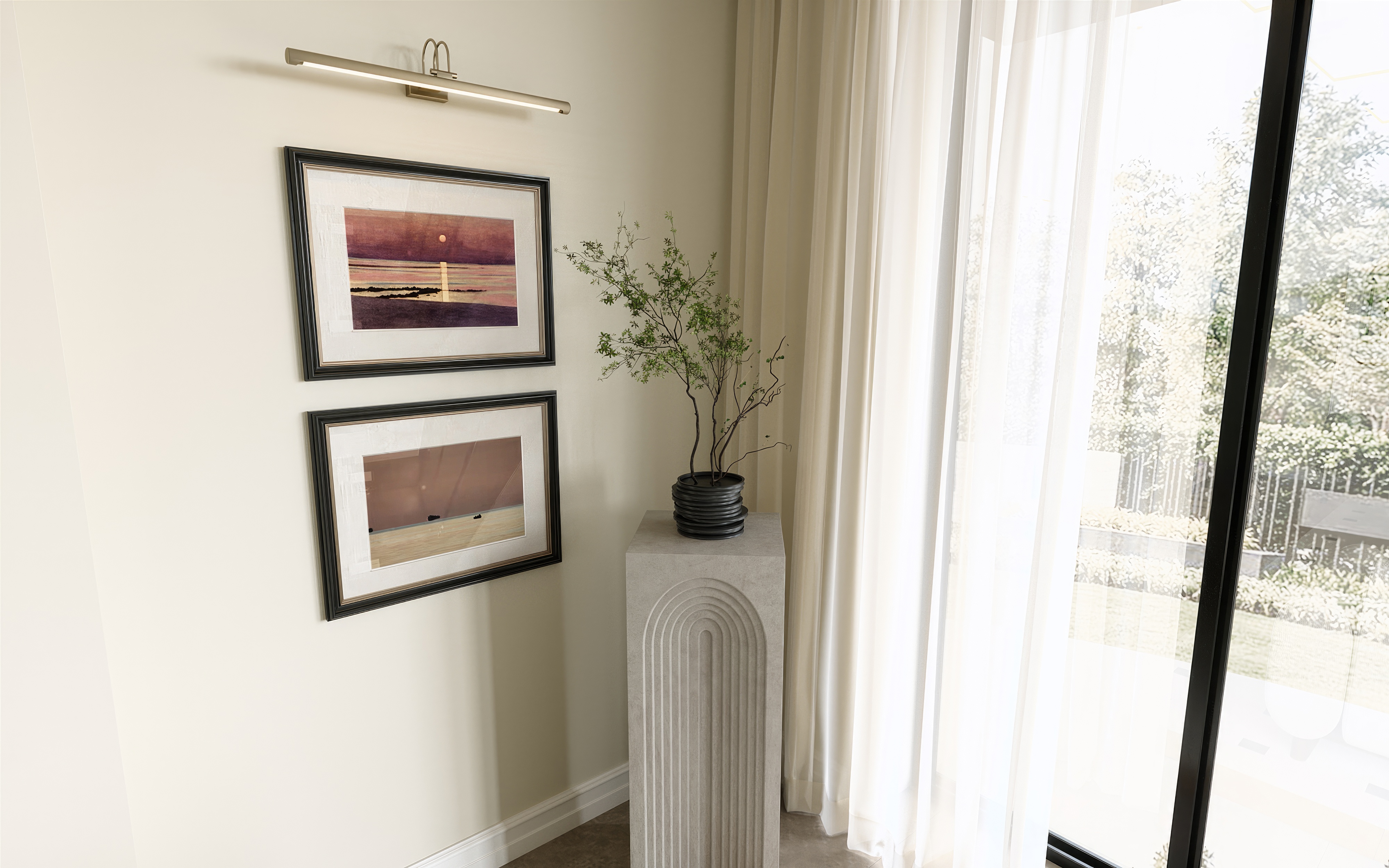 清馨美式客厅-2