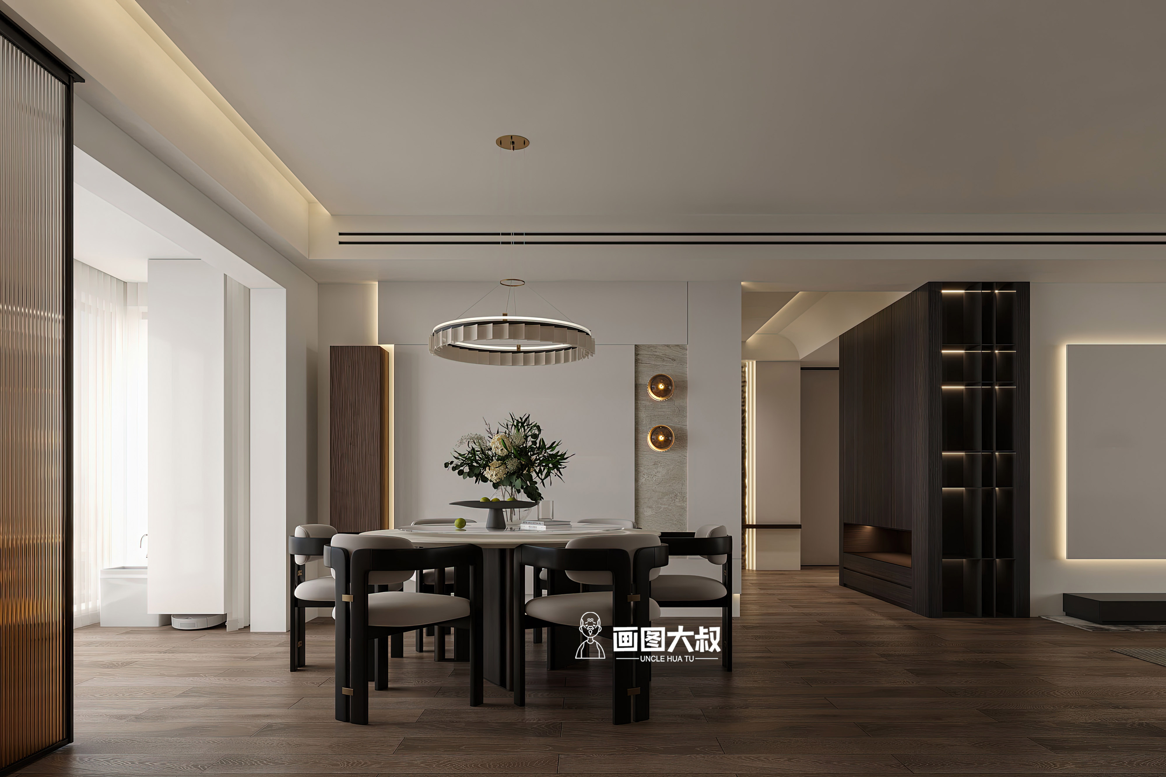 现代复古风效果图-8