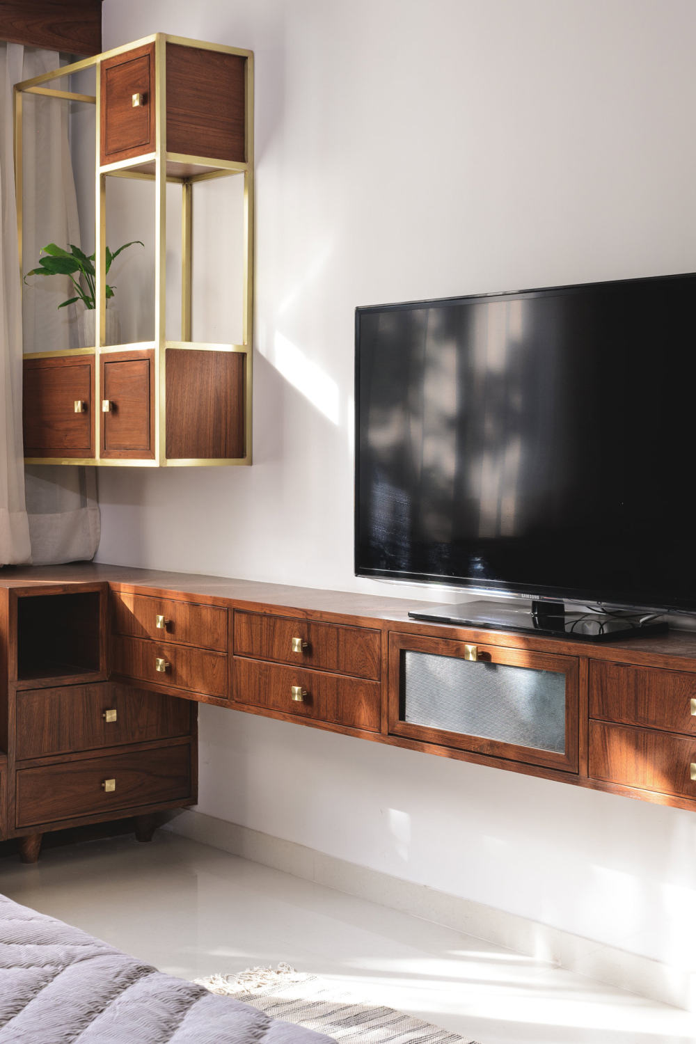 印度家庭公寓设计丨Veeram Shah-33