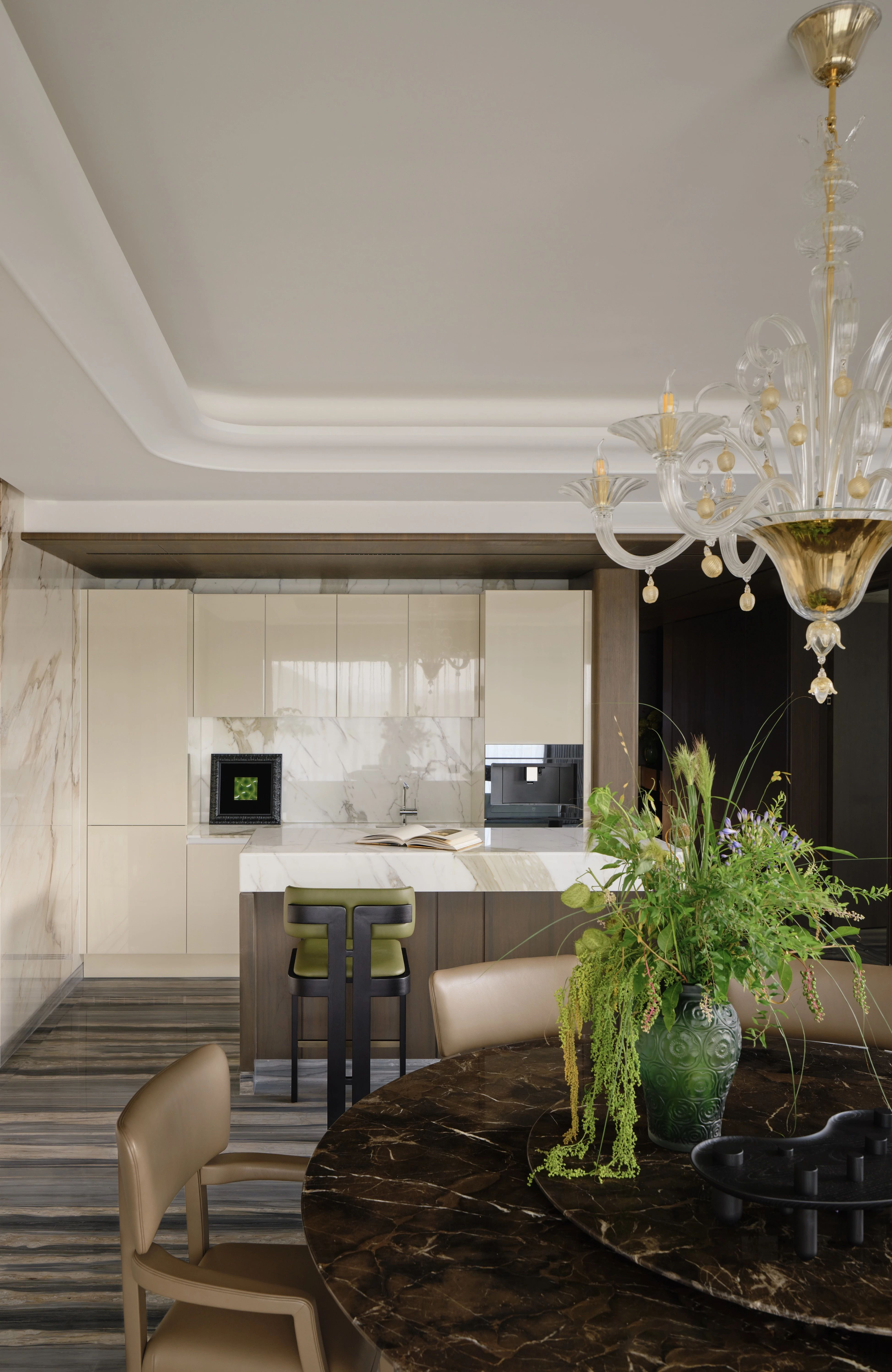 杭州银杏汇 1200㎡顶复豪宅样板间丨中国杭州-10