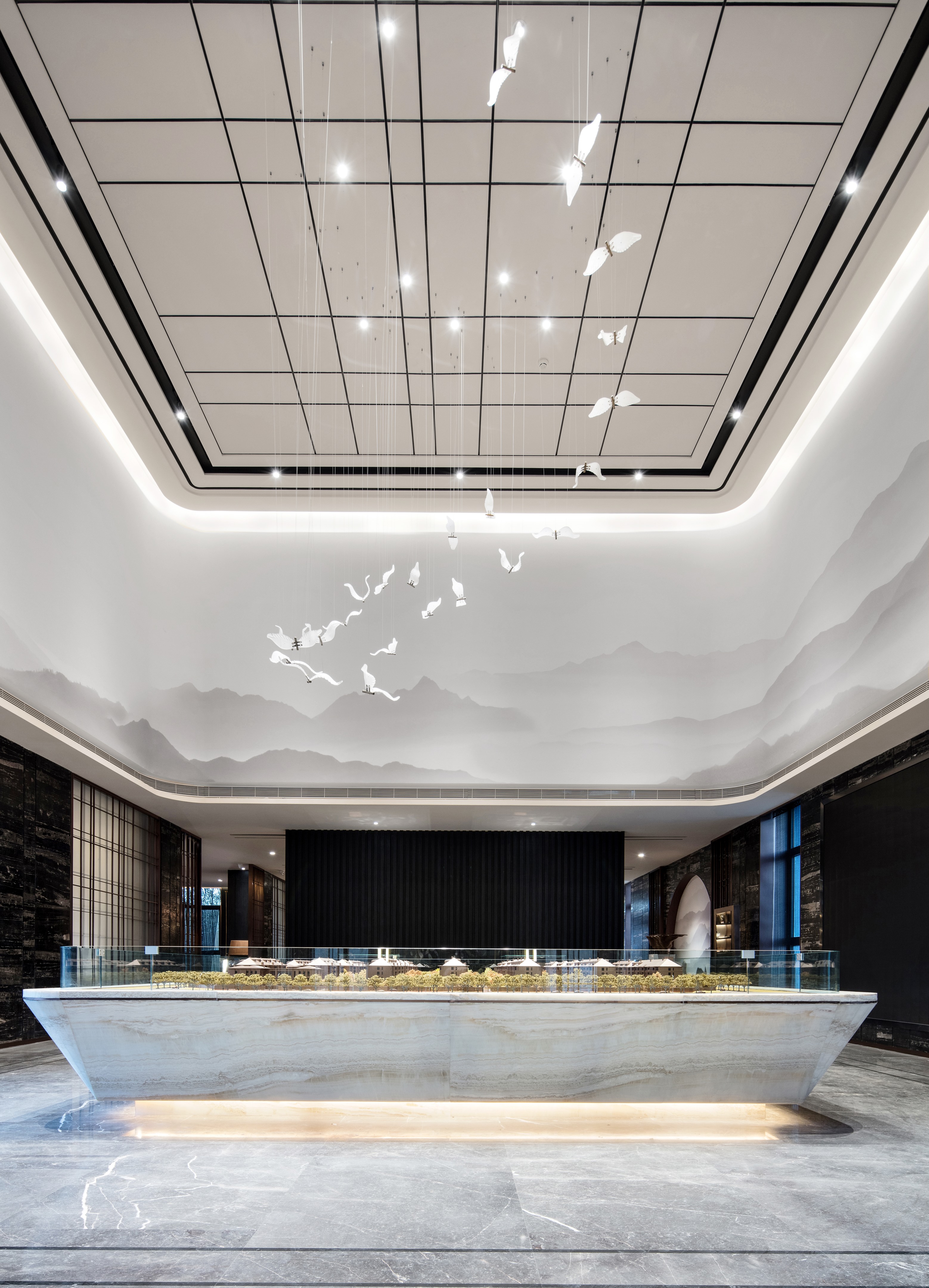 温润如玉，郑州宝龙珑玺售楼处设计-17