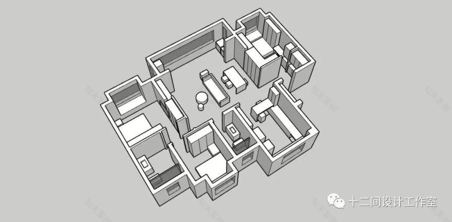 镇江某小区私宅设计丨中国镇江丨十二间设计-35