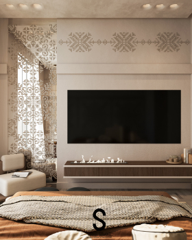 找到卧室

注：najdi在塞尔维亚语等语言中有找到的意思，结合bedroom（卧室），整体可翻译为找到卧室  丨omar studio