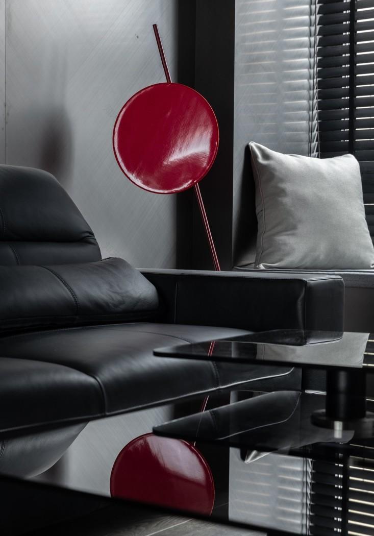 FunHouse 方室设计丨平层丨打破户型定式,楔进书房空间-62