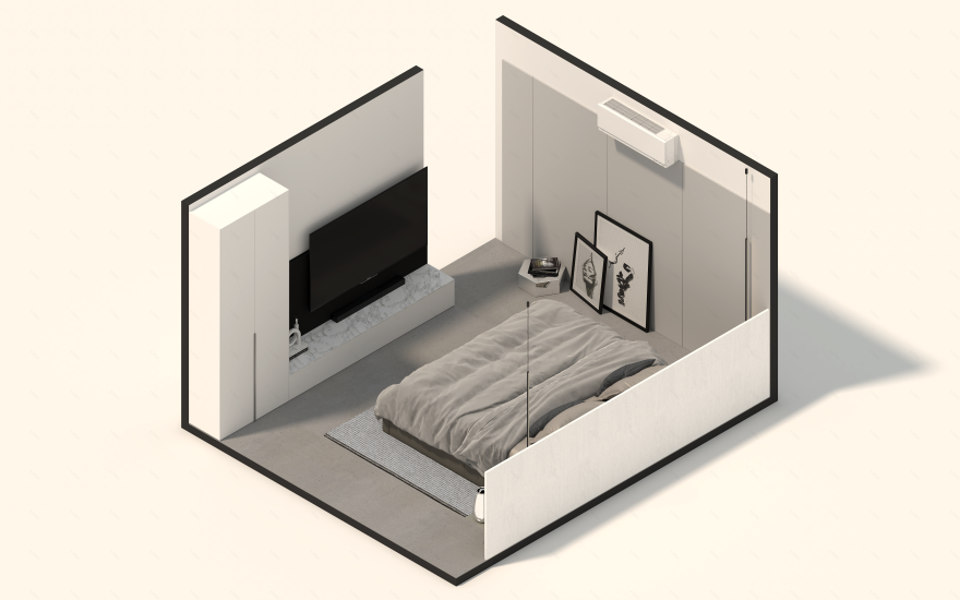 卧室 越南丨委内瑞拉丨rbs arquitectura-15